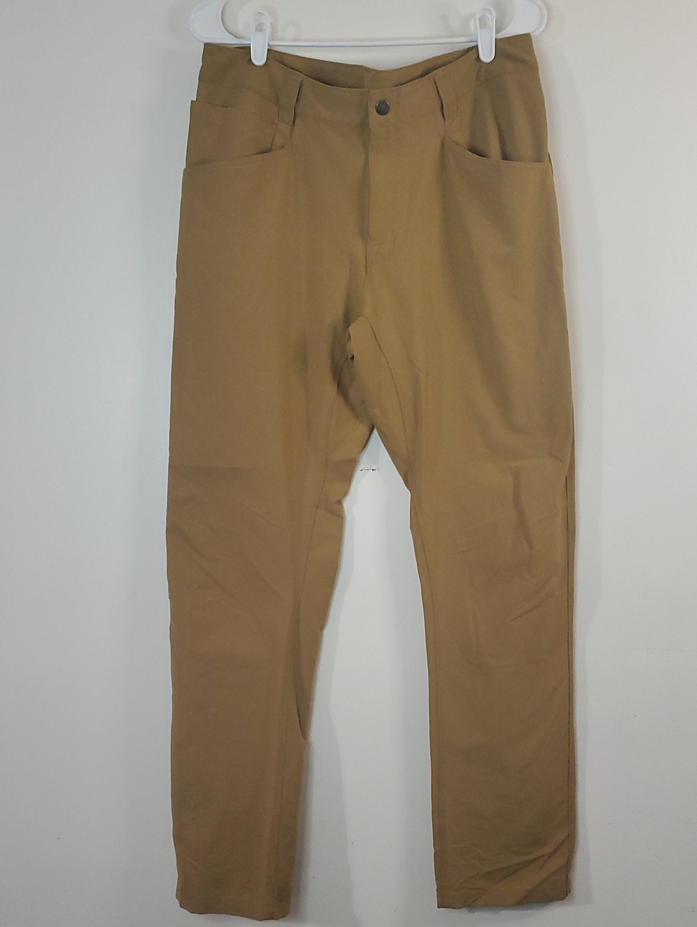 The North Face Men's Nylon Khaki Stretch Chinos Pants Size 32 Outdoors Hike Prep